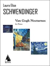 Van Gogh Nocturnes piano sheet music cover